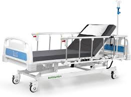 Hospital Bed 3 Functions Electric ICU Bed Elite Edition with Mattress
