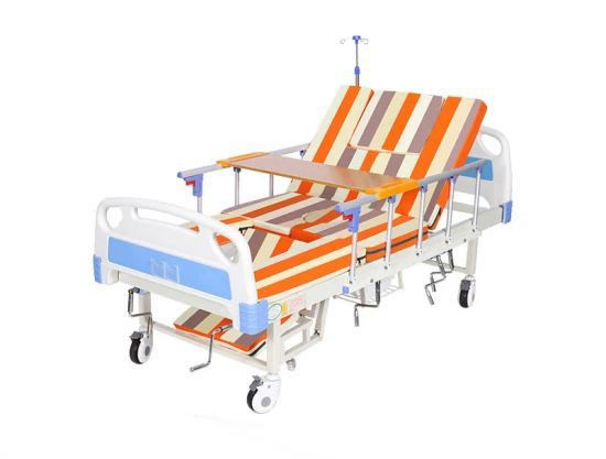 Manual 3-Function Fowler Hospital Bed with Side tilt function