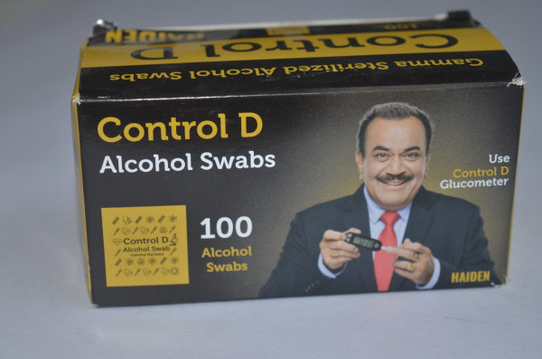 Haiden Control D Alcohol Swab