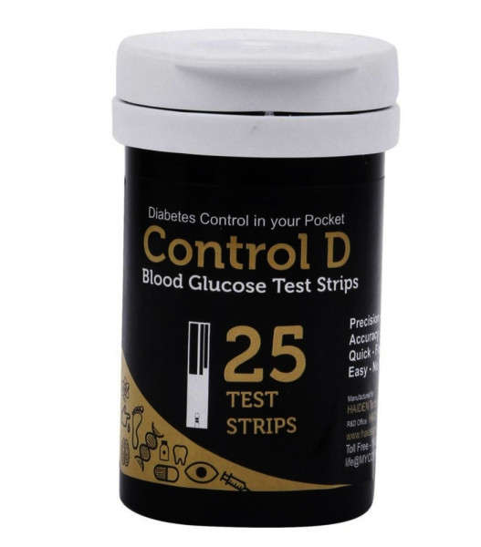 Haiden control D 25 test strips